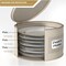 Sorbus China Storage Containers - Dinnerware Organizer for Dinner Plates with Lid (Holds Service for 12) with Felt Protectors - 12 x 6.25